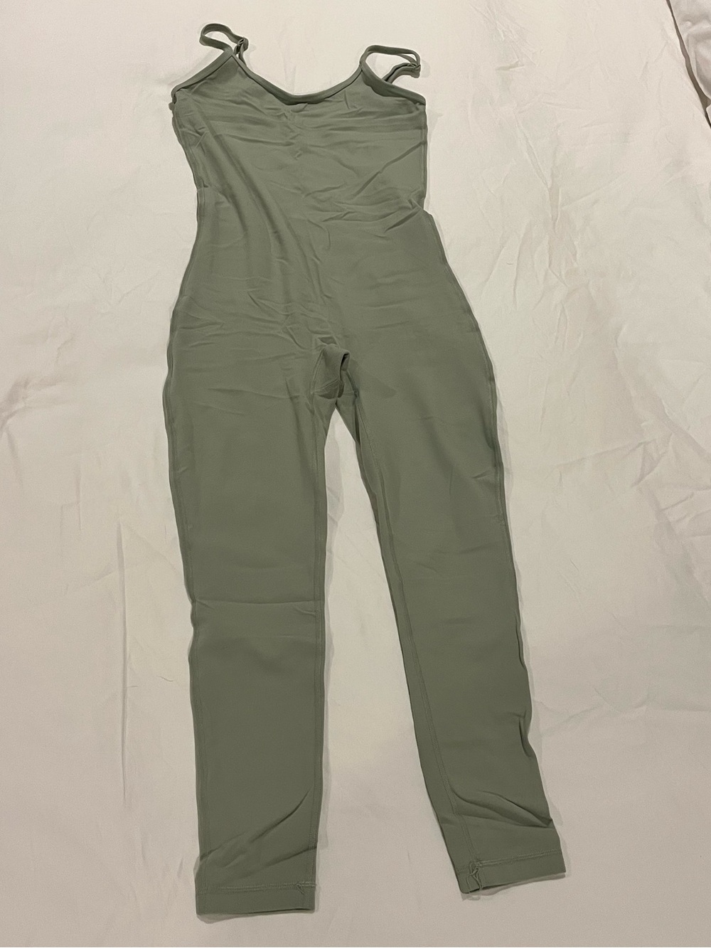 Aritzia TNAction Butter Jumpsuit - Sage Green